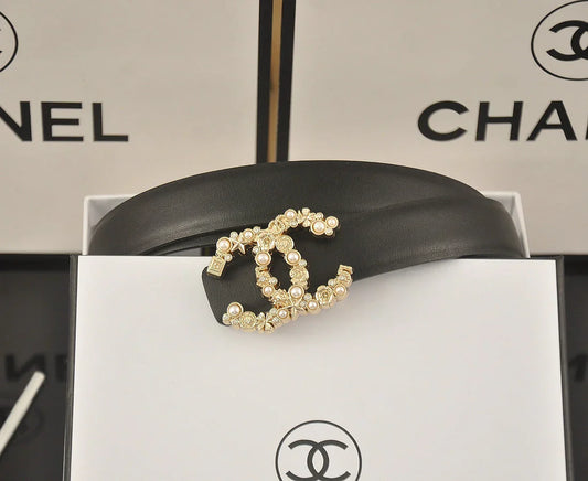 5 color perfume bottle double C belt