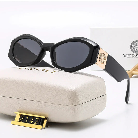Oval frame sunglasses 2142
