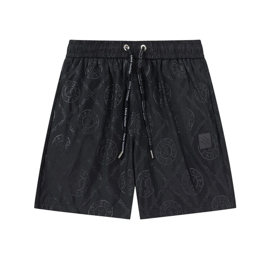 250313 New high quality full embroidered shorts