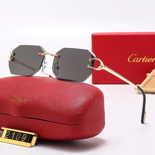 5 Colors Fashion Frameless Sunglasses2109