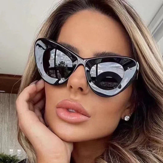 Retro Personalized Cat Eye Sunglasses
