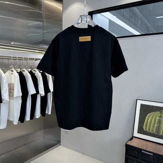 Cracked Print T Shirt