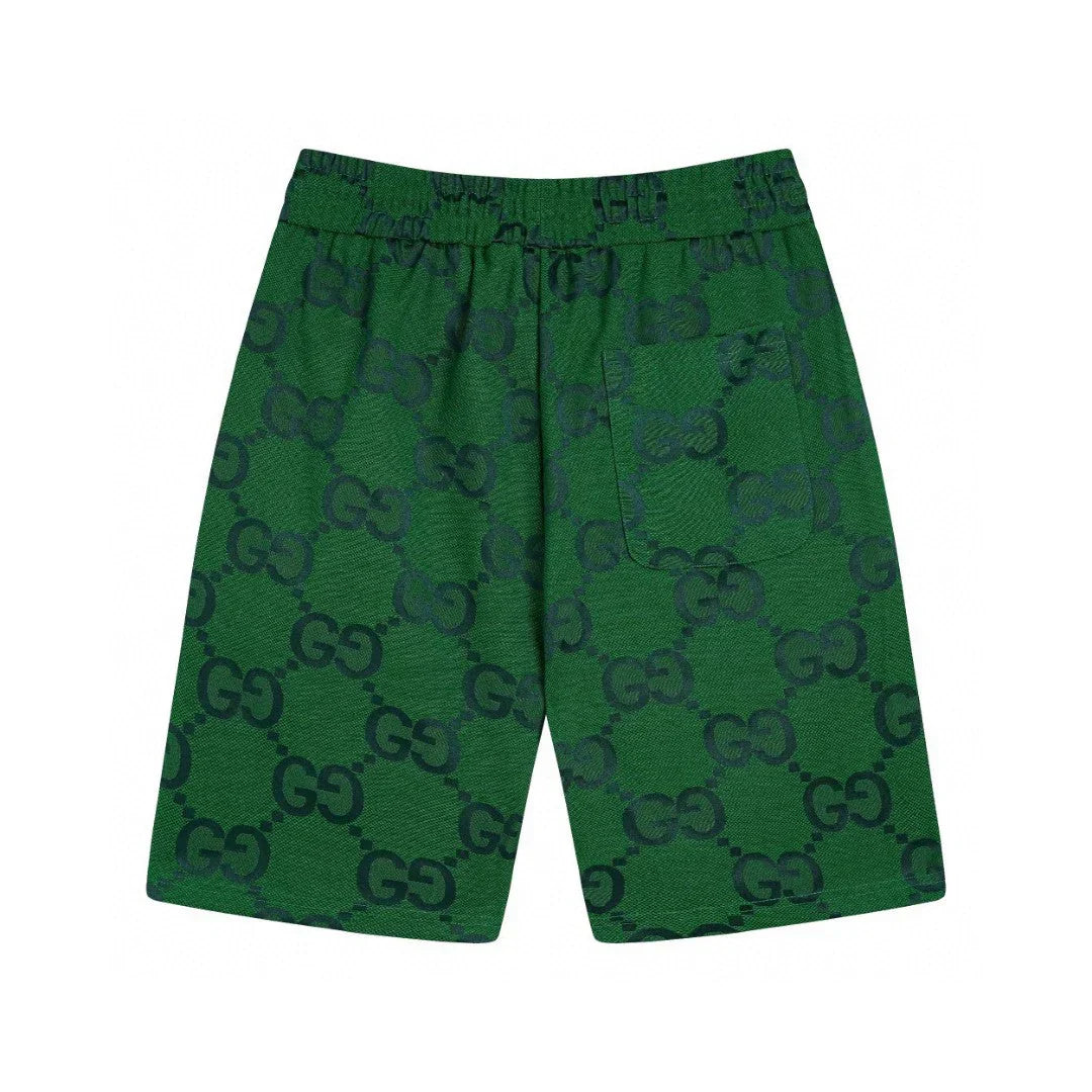 Green fluorescent shorts