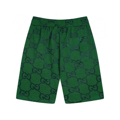 Green fluorescent shorts