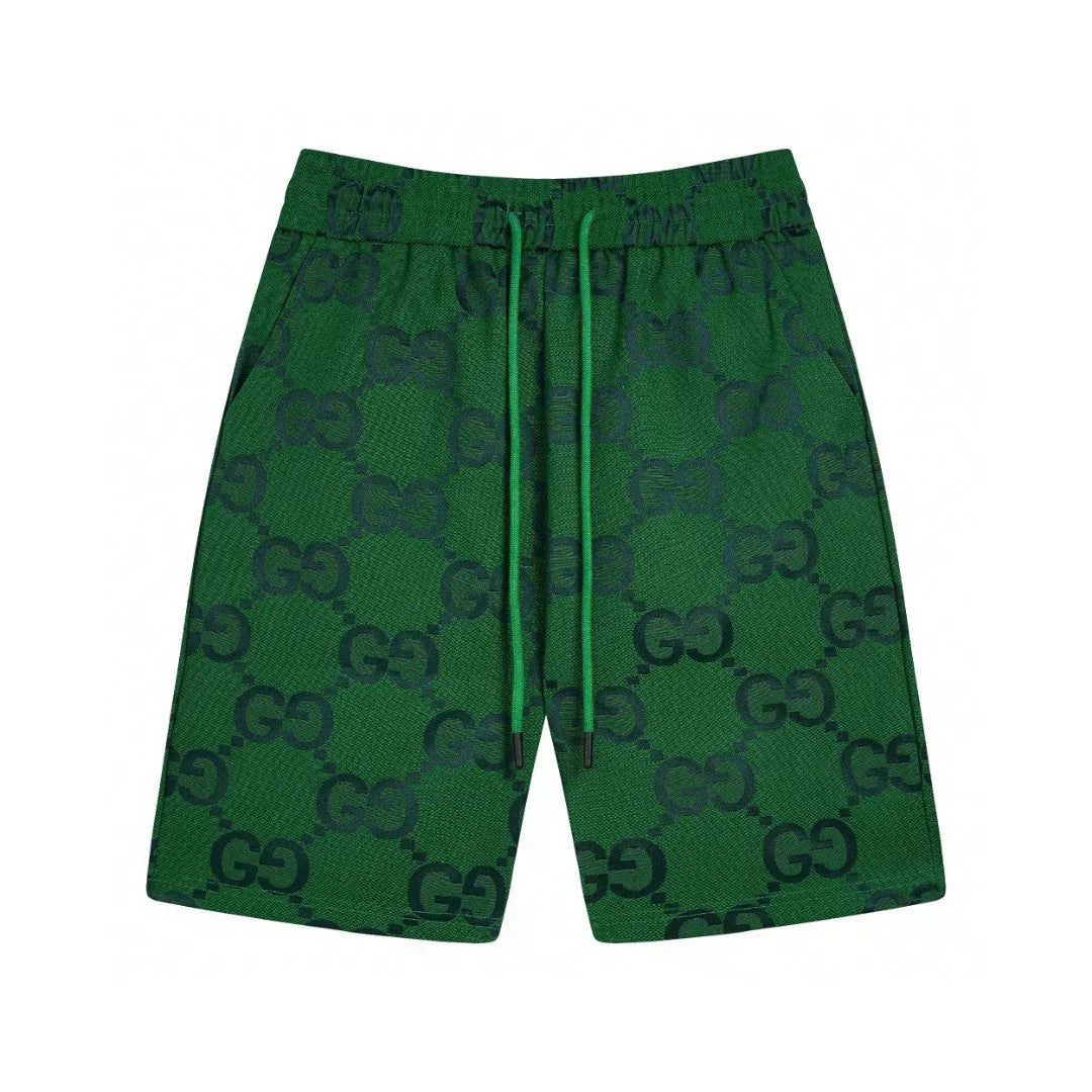 Green fluorescent shorts