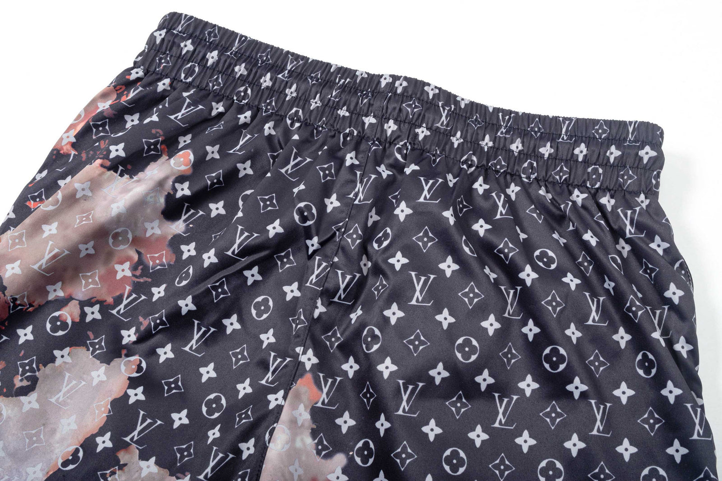 250313 New fashion gradient full print shorts
