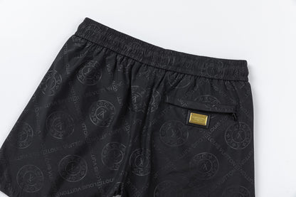 250313 New high quality full embroidered shorts