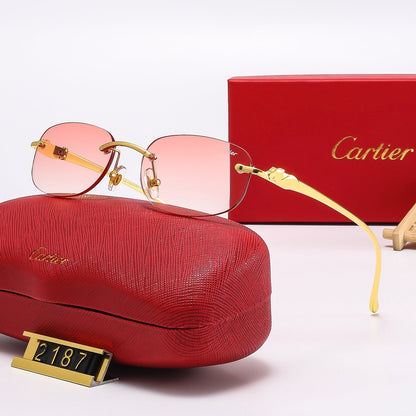 Fashion Oval Stylish Sunglasses 2187