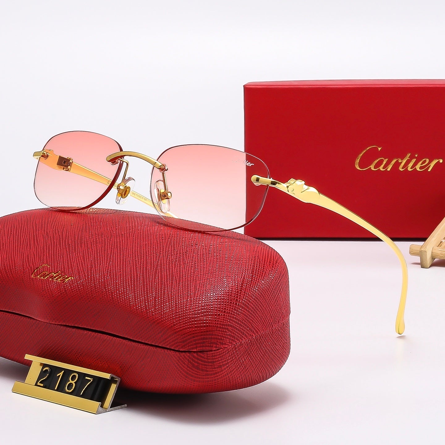 Fashion Oval Stylish Sunglasses 2187