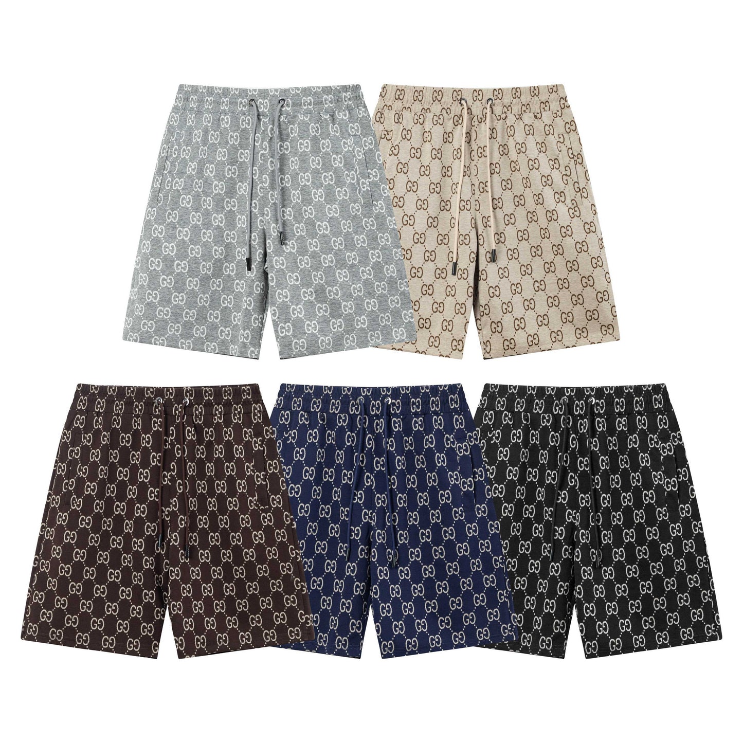 250313 New high quality jacquard print shorts