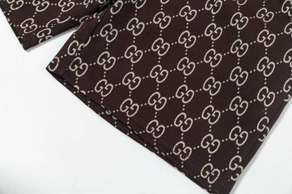 250313 New high quality jacquard print shorts