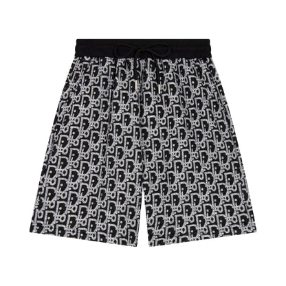 Three color print shorts