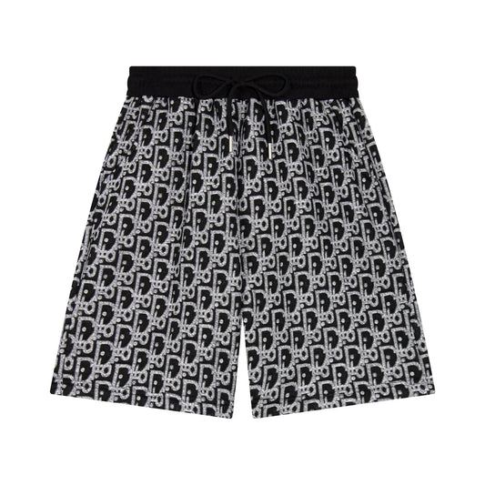 Three color print shorts