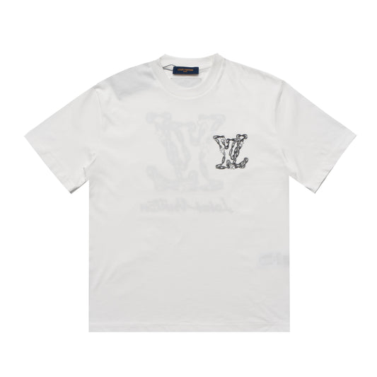 Printed T-Shirt: High-End Fashion Statement-1030