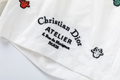 250313 New high quality dark print shorts