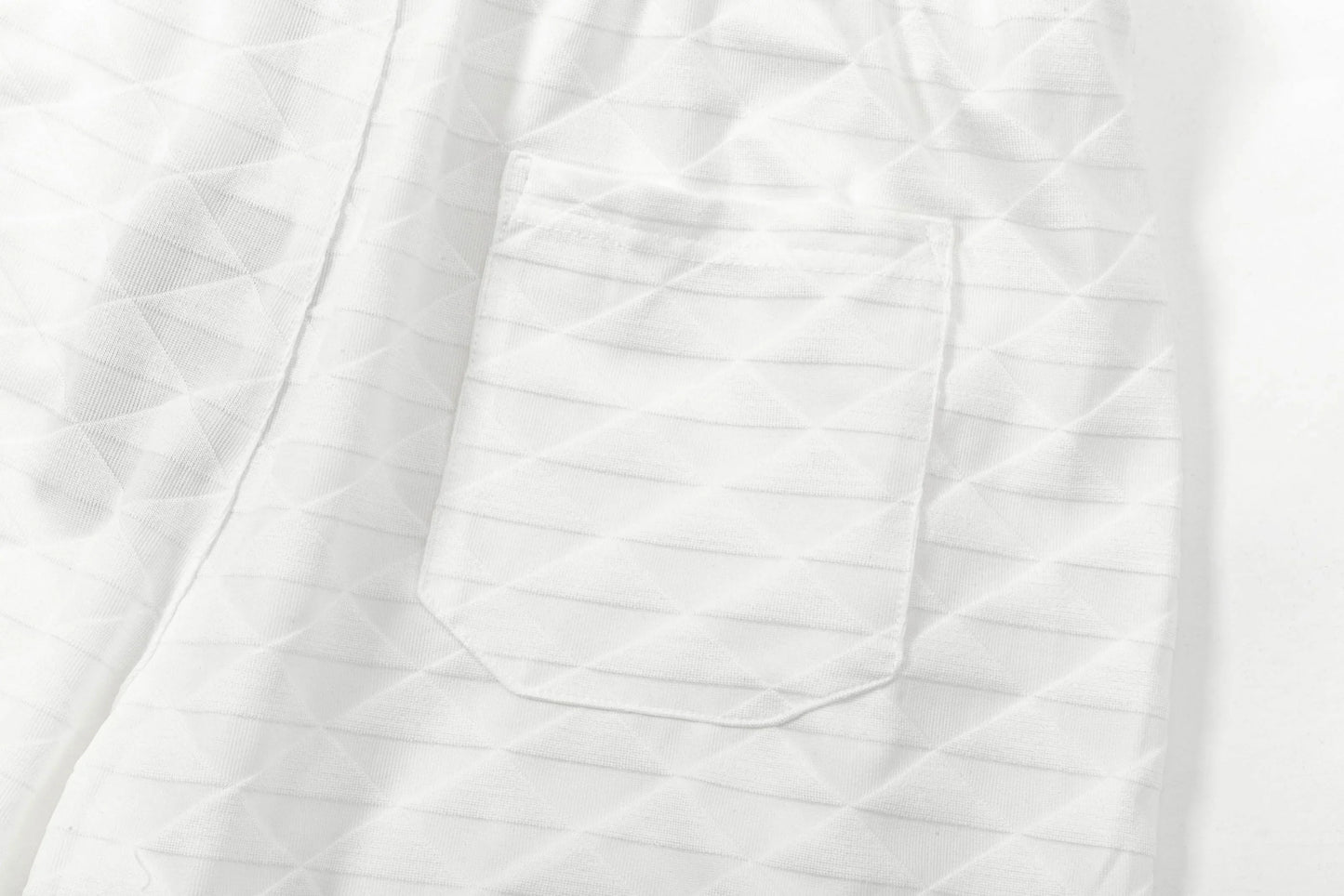 250313 New high quality jacquard metal label shorts