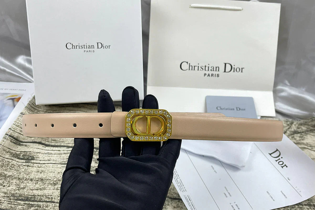 6 Colors CD rhinestone plain belt