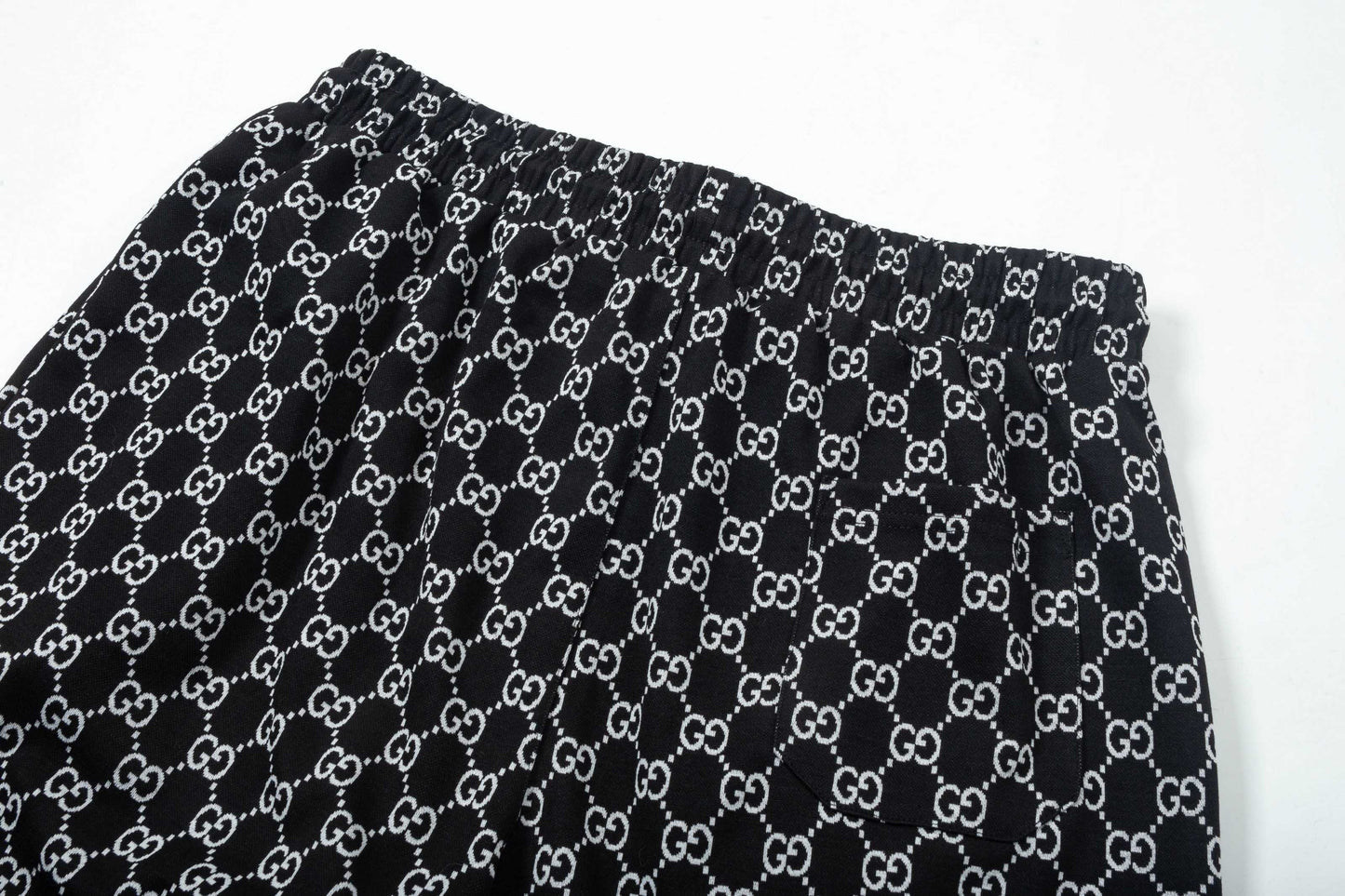 250313 New high quality knitted jacquard full print shorts