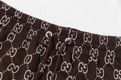 250313 New high quality jacquard print shorts