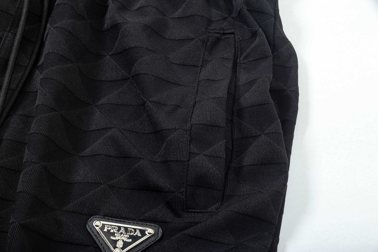 250313 New high quality jacquard metal label shorts