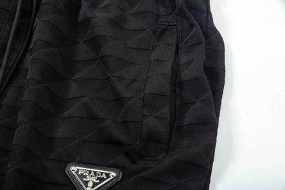 250313 New high quality jacquard metal label shorts