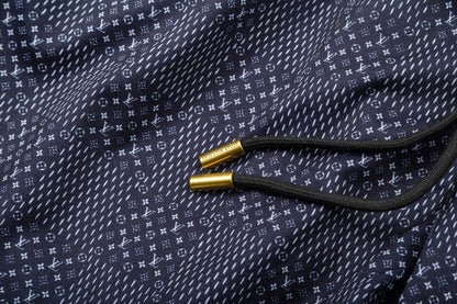 250313 New high quality knitted jacquard full print shorts