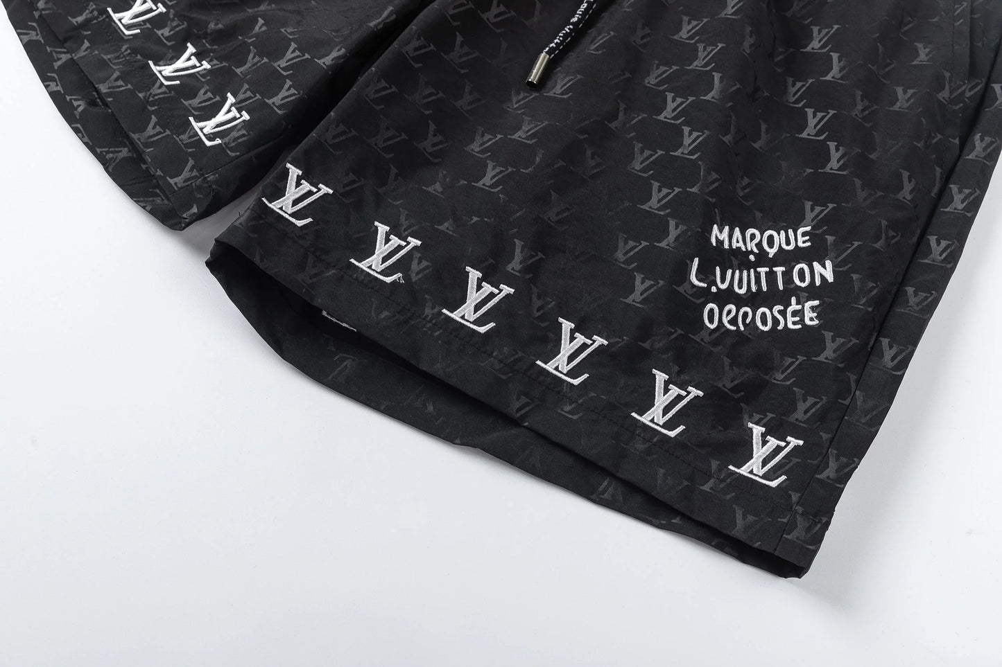 250313 New high quality full embroidered shorts