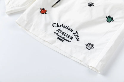 250313 New high quality dark print shorts