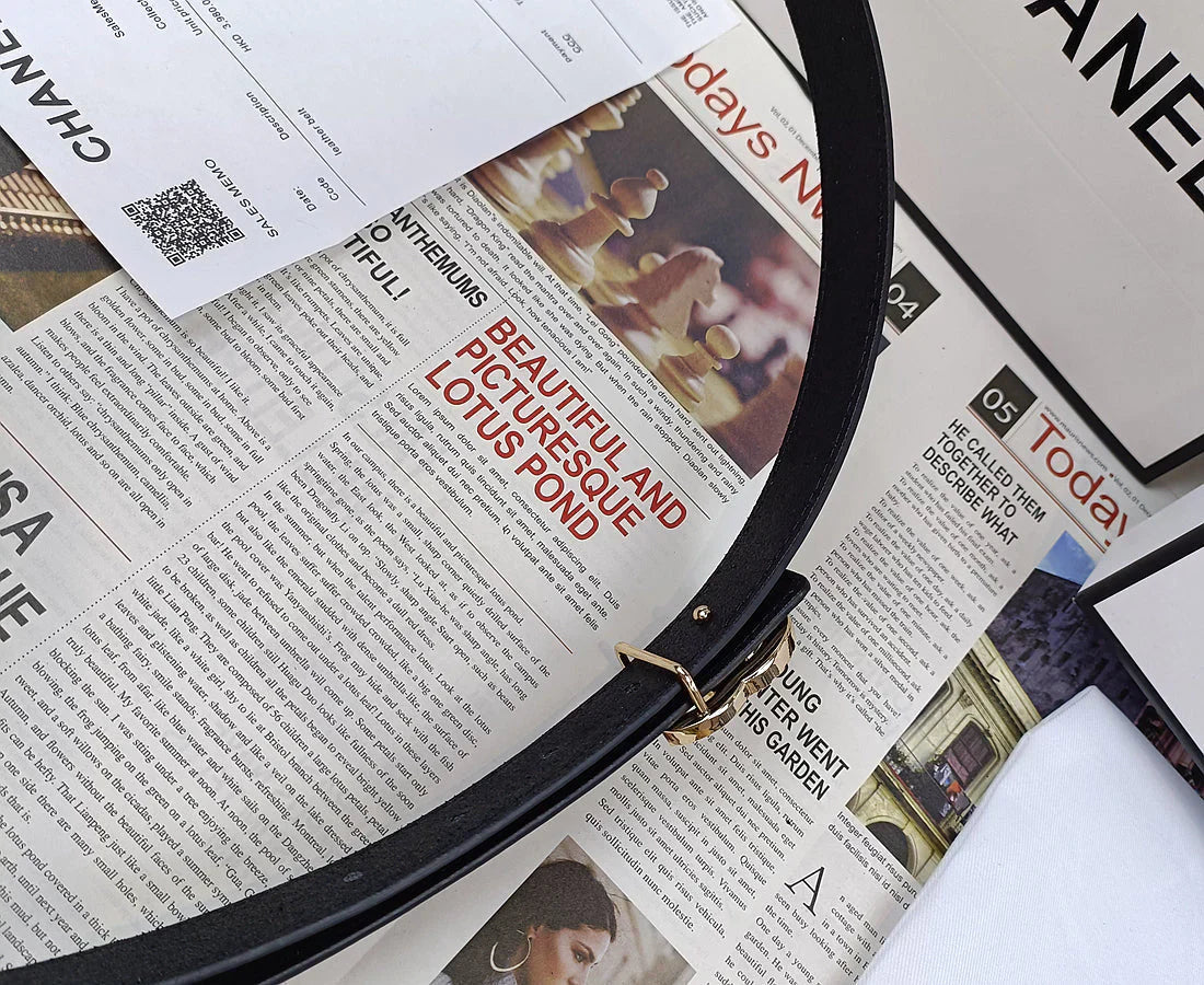 5 Colors Double C Rhinestone Belt