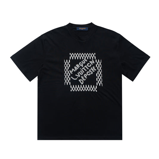 Printed T-Shirt: High-End Fashion Statement-1042