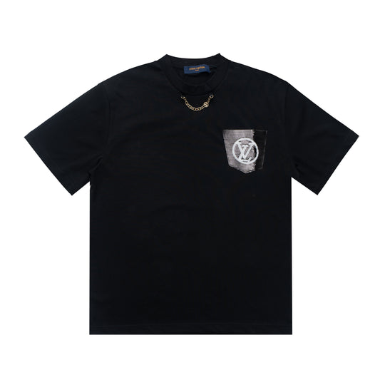 Printed T-Shirt: High-End Fashion Statement-1044