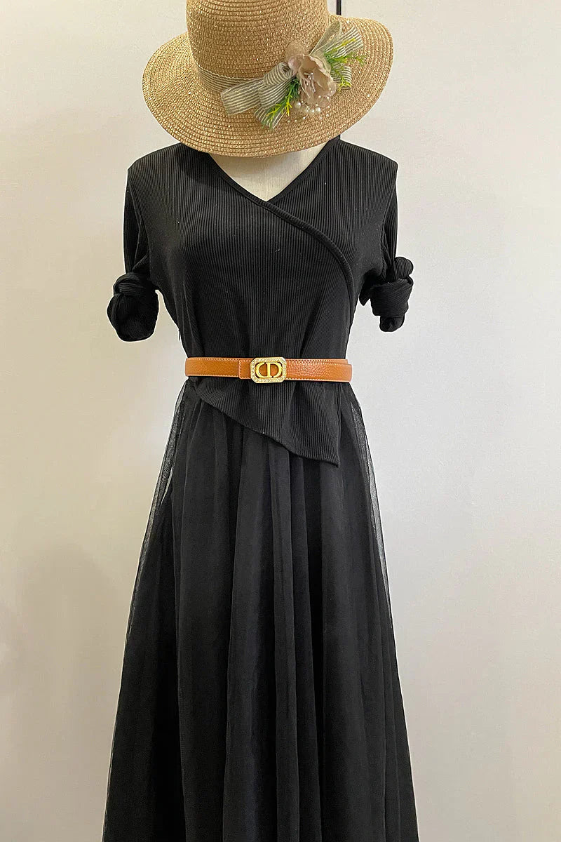 6 Colors   rhinestone CD lychee pattern double-sided belt