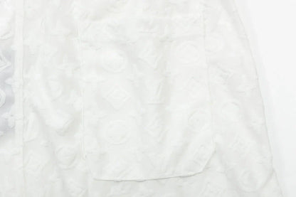 1211 New plaid jacquard towel shorts