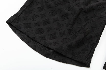 1211 New plaid jacquard towel shorts