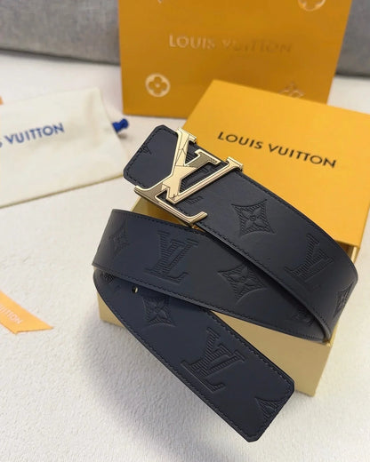 Double-faced calfskin belt, 40 mm wide