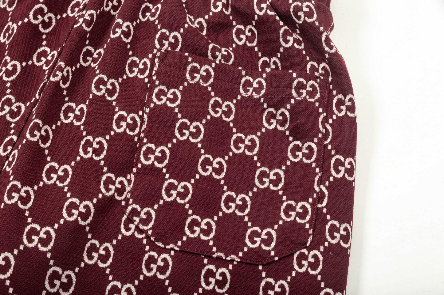 250313 New high quality knitted jacquard full print shorts