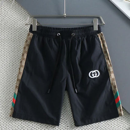 Black and white trendy shorts