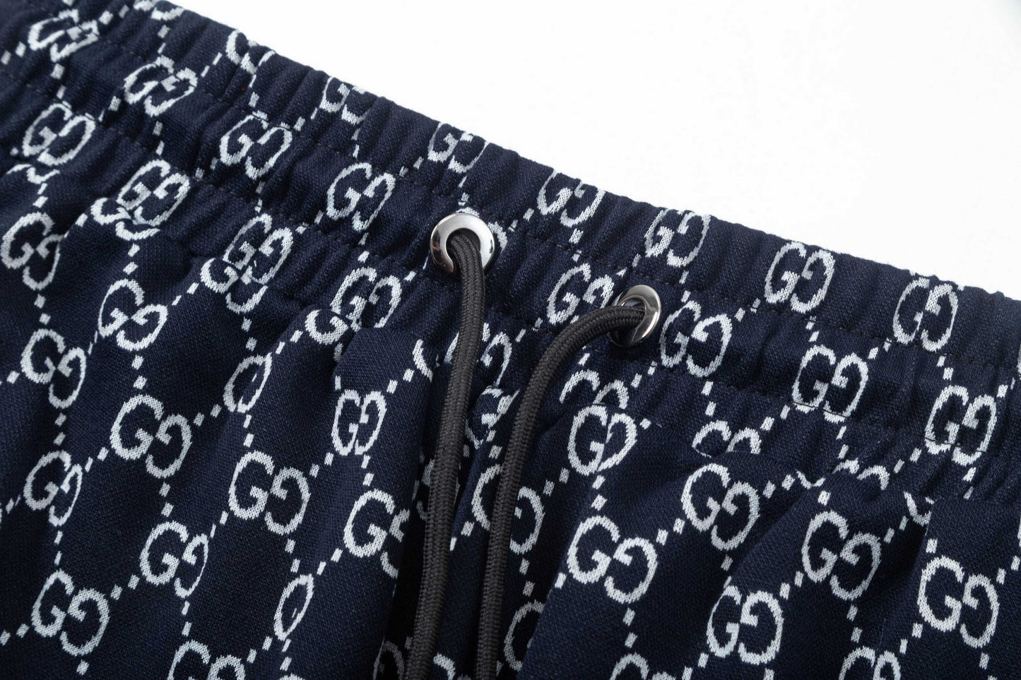 250313 New high quality knitted jacquard full print shorts