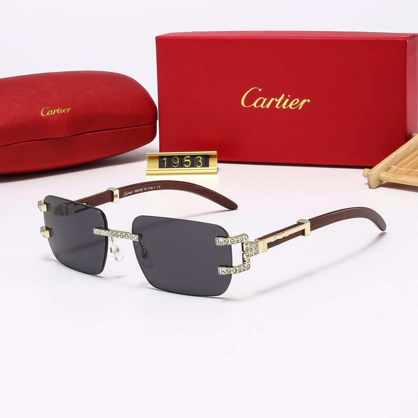 6 Colors Dimond Sunglasses—1953