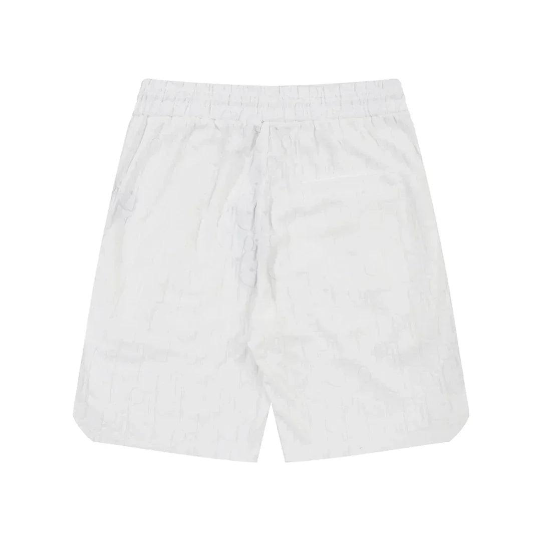 1211 New plaid jacquard towel shorts