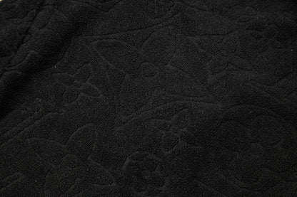 250313 New high quality dark jacquard full print shorts