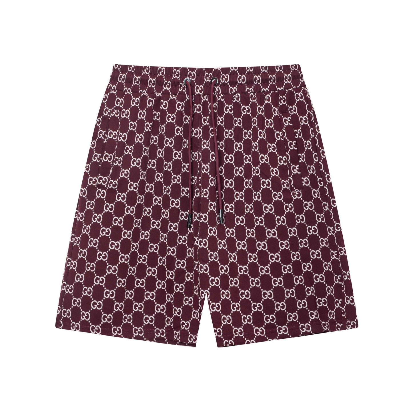 250313 New high quality knitted jacquard full print shorts