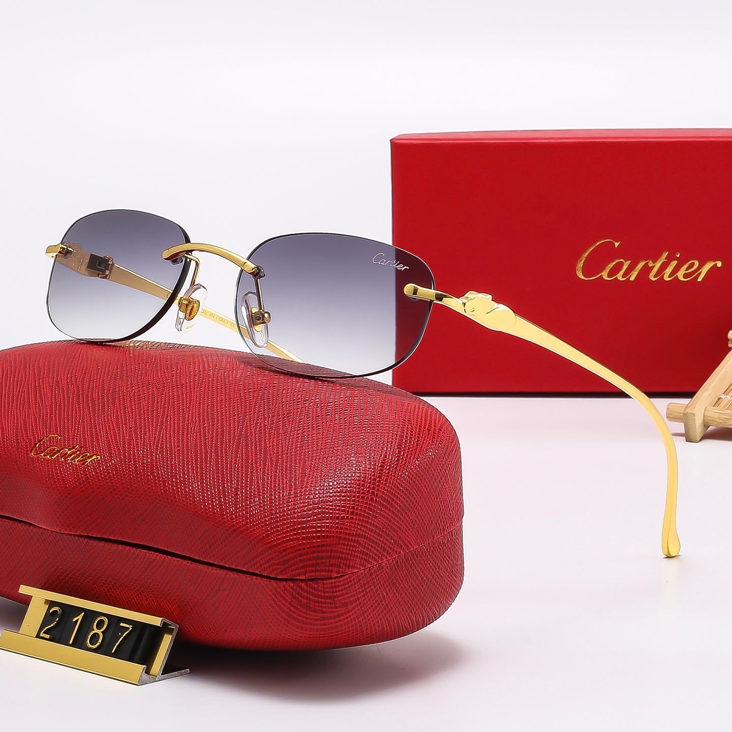 Fashion Oval Stylish Sunglasses 2187