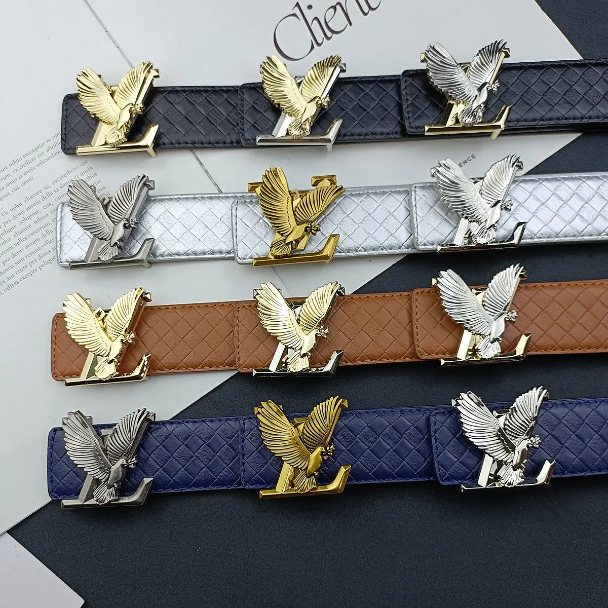 4-color fashion belt