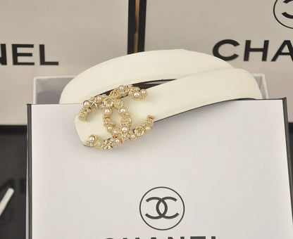 5 color perfume bottle double C belt