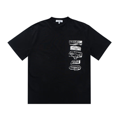 Printed T-Shirt: High-End Fashion Statement-1068