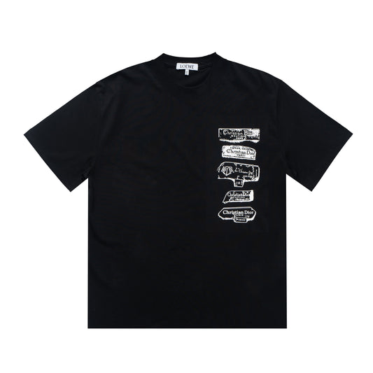 Printed T-Shirt: High-End Fashion Statement-1068