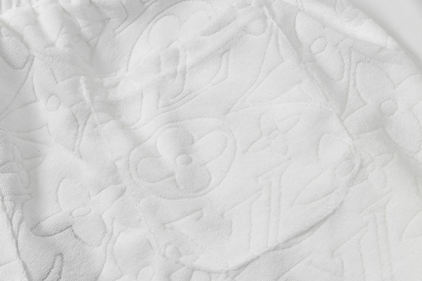 250313 New high quality dark jacquard full print shorts