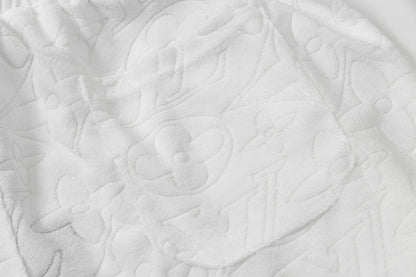 250313 New high quality dark jacquard full print shorts