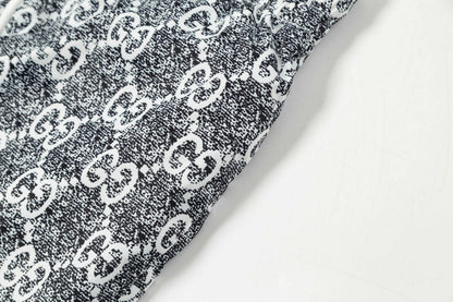 250313 New fashion gradient full print shorts